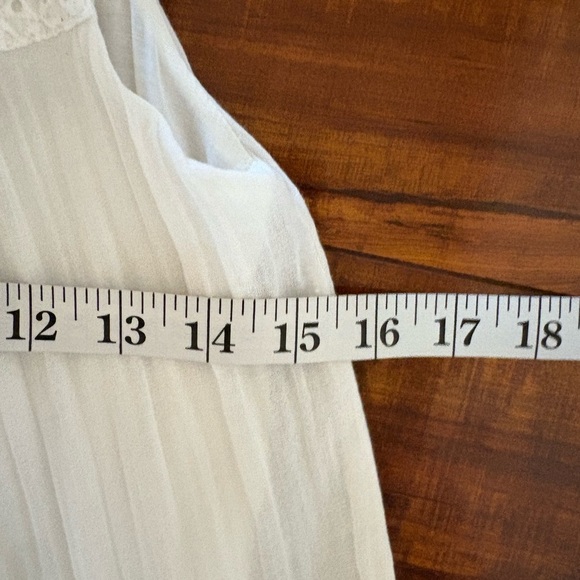 bcbgmaxazria White Boho Bohemian Fairy Tiered White Sundress Maxi Dress Size Xs - Picture 13 of 16